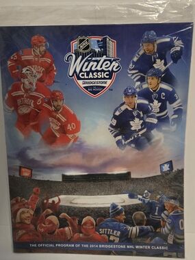 2014 NHL Winter Classic Toronto Maple Leafs Detroit Red Wings Game Day Program